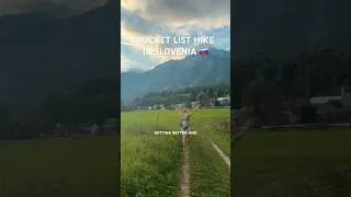Thumbnail: Europe’s secret hike! 🇸🇮 #socatrail #slovenia #hiking #europetravel