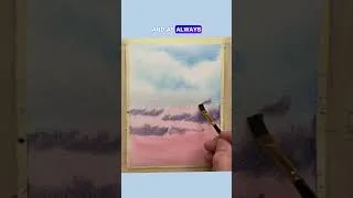 Thumbnail: How to get perfect Watercolor Clouds Everytime!  #watercolor #painting #watercolortutorial