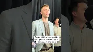 Thumbnail: I asked Bennett Stirtz about his excitement for playing body passes like JWill, iHart, and Mara.