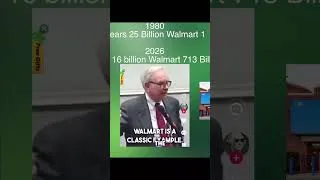 Thumbnail: Warren Buffett's Sears vs. Walmart Success Secret Revealed! #shorts