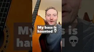 Thumbnail: my bass is haunted send help plz