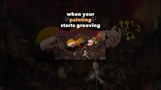 Thumbnail: When your medieval painting starts grooving