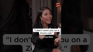 Thumbnail: "I don't want you on a Zoom call "