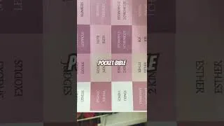 Thumbnail: The perfect pocket bible #faith #biblestudy