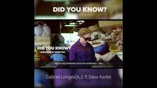 Thumbnail: Music video "Did you know"