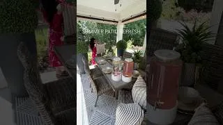 Thumbnail: ☀️ Summer Backyard Refresh #summer #summertime #outdoors #backyard #home #cozy