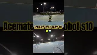 Thumbnail: Your new 24/7 hitting partner | POV rally with the Acemate Tennis Robot S10 🎾🤖