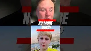 Thumbnail: Elon Musk said No MORE JOBS! #ai #elonmusk #trending #finance #viralshorts