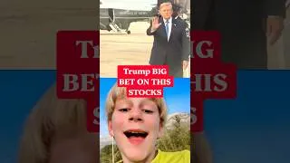 Thumbnail: Trump BIG BET #stockmarket #finance #trump #technology  #stocks