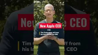 Thumbnail: The end of an Era? New Apple CEO #apple #technology #ai #google #fyp