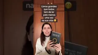 Thumbnail: Livros grandes que todos deveriam ler uma vez na vida 😁  #booktok #books #booktube #booktubept