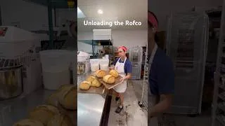 Thumbnail: Just a quick oven unload in my new commercial kitchen space! #microbakery #sourdough #rofcob40