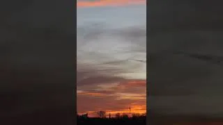 Thumbnail: Sonnenuntergang Ochsenau 2025-01-25 #sunset #Sonnenuntergang #landshut