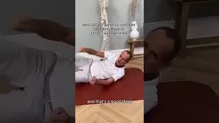 Thumbnail: Should we sleep on the floor? 😴 #sleepbetter #stretching #flexibility #sleeptips