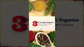 Thumbnail: How to Organize Your Kitchen for Spices - Spice Drawers and Cabinets! #Shorts