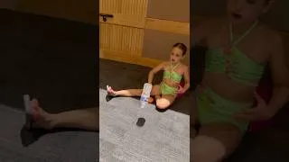 Thumbnail: Water Bottle Flip Challenge 💧😅 Can She Land It?? #lifeaswegomez #challenge #shorts