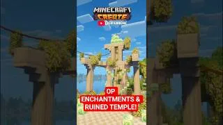 Thumbnail: OVERPOWERED Enchantments in Minecraft Create Mod! #minecraft  #createmod  #minecraftbuilding