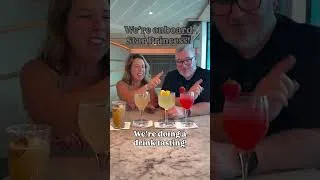 Thumbnail: Trying out cruise drinks with @lalidoloca onboard @princesscruises Star Princess #cruise