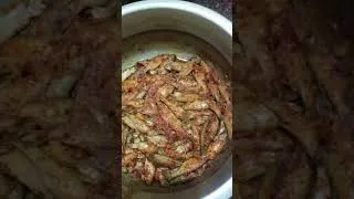 Thumbnail: Tasty Local Fish|small fish| Cooking with local ingredients#bambooshoot #redchillipowder #localfish