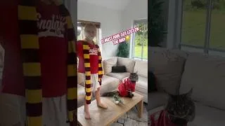 Thumbnail: The cat didn’t approve! One little girl is upset now 😭