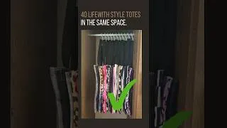Thumbnail: Your closet isn’t too small — you’re just using the wrong bags.