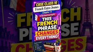 Thumbnail: Class 10 French Chapter 11 C'est bon le progrès | The French Communication Secret You Use Every Day!