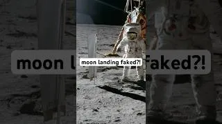 Thumbnail: moon landing faked?!