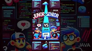 Thumbnail: Java Stream API | Junior vs. Senior #javadevelopment #java #javaprogramming #junior