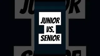 Thumbnail: Junior vs. Senior #javadevelopmenttools #javaexperts #coding #javadevelopment #programming