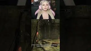 Thumbnail: Do NOT Kill the Spider... #shorts #shortsclip #skyrim