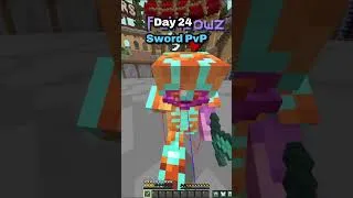 Thumbnail: Day 24 Sword #mcpvp #minecraftpvp #minecraft #lifesteal #pvp #hypixel #lifstealsmp