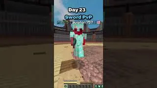Thumbnail: Day 23 Sword #mcpvp #minecraftpvp #minecraft #lifesteal #pvp #hypixel #lifstealsmp