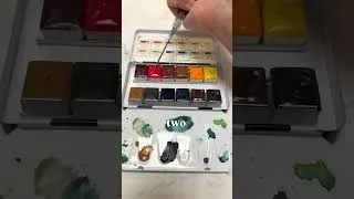 Thumbnail: Quick Watercolor Calligraphy Tutorial! #pointedpencalligraphy #calligraphybeginner #learncalligraphy
