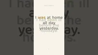 Thumbnail: BE in English Tenses | Learn English with Examples