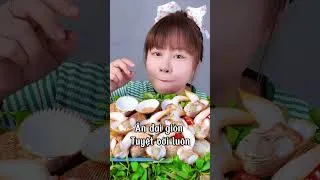 Thumbnail: #shortvideo EATING CLAMS LINH-ASMR #linhasmr #asmr