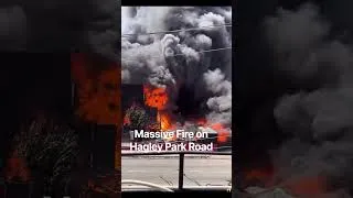 Thumbnail: Massive Fire on Hagley Park Road