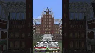 Thumbnail: Building The Most Detailed Haunted Manor Ever #minecraft #shorts
