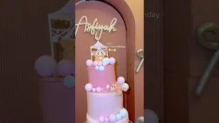 Thumbnail: Pov: it’s your daughter’s first birthday 🎀🧸🥳🧁🍭 #trendingshorts   #birthdaydecor #firstbirthday