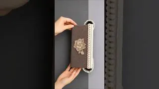 Thumbnail: Genius DIY Rope and Cardboard Tray Hack! tutacuteart #diy #craft #art #diyideas #handmade #homedecor