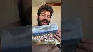 Thumbnail: Stop painting everything the same way #watercolor #watercolour #shorts