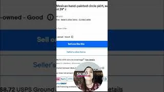 Thumbnail: Unique Circle Skirt: $85 Sale & SEO Secrets #shorts