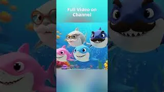 Thumbnail: Little Shark and Family | Fun Underwater Adventure for Kids 🎶🦈