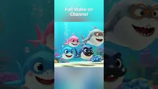 Thumbnail: Little Shark and Family | Fun Underwater Adventure for Kids 🎶🦈