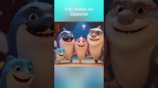 Thumbnail: Little Shark and Family | Fun Underwater Adventure for Kids 🎶🦈