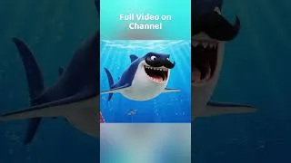 Thumbnail: Little Shark and Family | Fun Underwater Adventure for Kids 🎶🦈