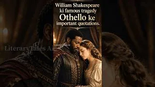 Thumbnail: Othello के 5 Most Important Quotations | UGC NET & TGT English Literature #shorts #literature