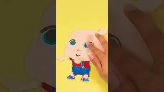 Thumbnail: Fun Soccer Paper Crafting with Baby John #shorts #papercrafts #babyjohn #kidscrafts