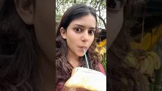 Thumbnail: What I eat in a DAY 🥥🤤🥭 *Healthy* edition?? #littleanushkavlogs