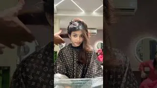 Thumbnail: Maine fir apne *Baal* katwa liye 🥲✂️ #littleanushkavlogs