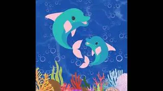 Thumbnail: Underwater Dolphin Magic ✨🐬 #Shorts #oceanlife #dolphin  #kidslearning